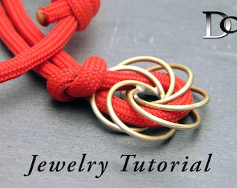 Six-ring Propeller Pendant Jewelry Tutorial