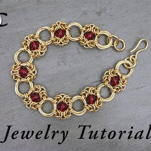 Beaded Romanov Bracelet Jewelry Tutorial
