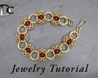 Beaded Romanov Bracelet Jewelry Tutorial