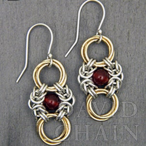 Beaded Romanov Earrings Jewelry Tutorial image 7