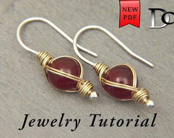 Double Tornado Earrings Jewelry Tutorial