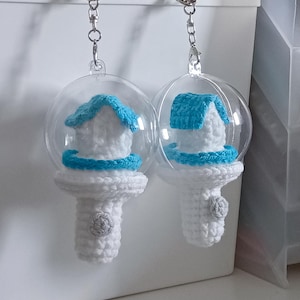 Boynextdoor Crochet Mini Lightstick Keychain