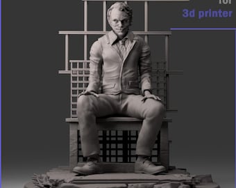 Joker Prison STL 3D Model For 3D Printing