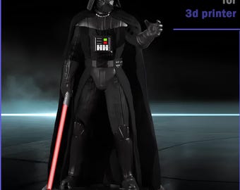 Darth Vader STL 3D Model For 3D Printing