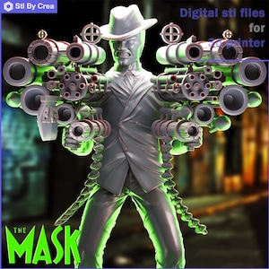 The Mask STL 3D Model For 3D Printing