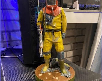 Rust Hazmat Suit STL 3D Model For 3D Printing