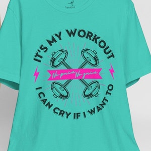 Motivational Workout Tee, Funny Fitness Shirt, Gym Humor Top, Gift for Fitness Enthusiasts, No Pain No Gain