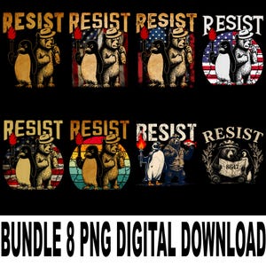 Widerstehen Sie Pinguin und Bärenaktivismus Zollgebühren PNG-Datei, widerstehen Sie Pinguin Digitaler Download, Lustige Policies & Zölle PNG, Grafikdesign PNG