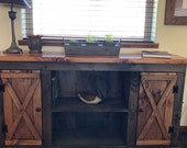 rustic tv stand cabinet w hinge barn doors farmhouse furniture modern furniture rustic furniture home decor living room furniture