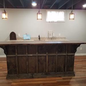 margarita cocktail bar / rustic bars / kitchen island with seating / bars / indoor bars / basement furniture / rustic furniture image 3