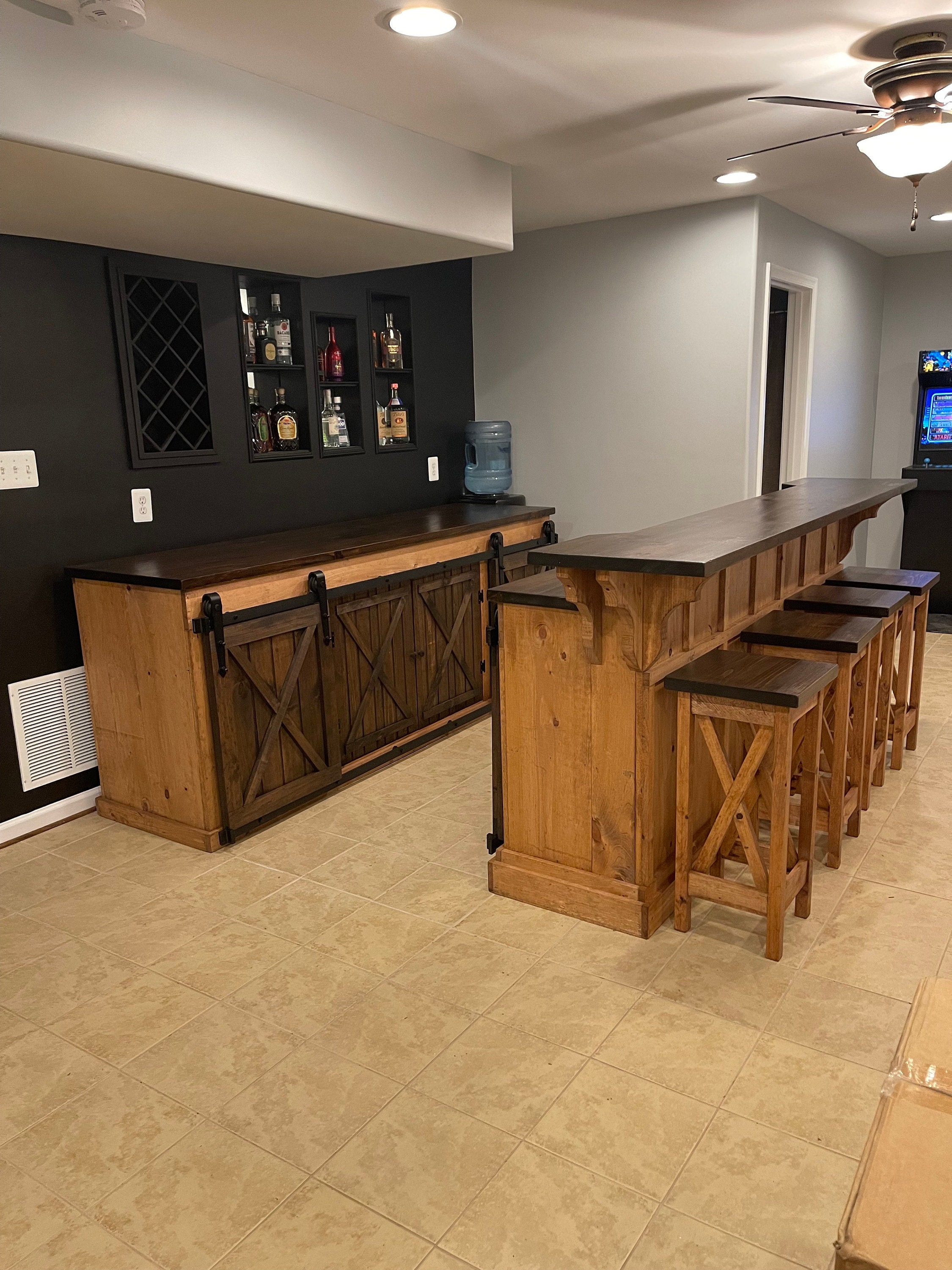 Man cave bar cabinet deals
