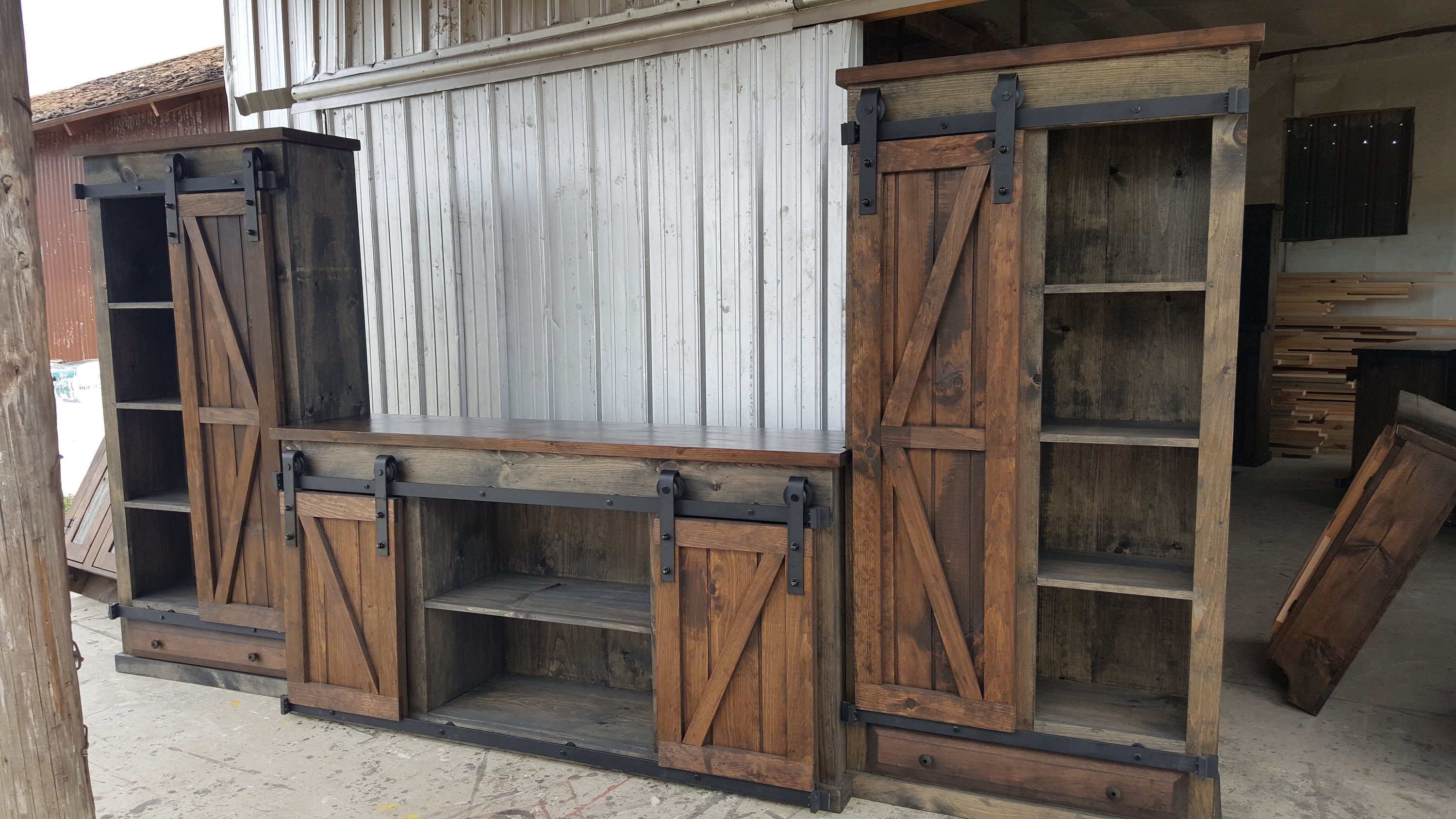 Country style 2024 entertainment center