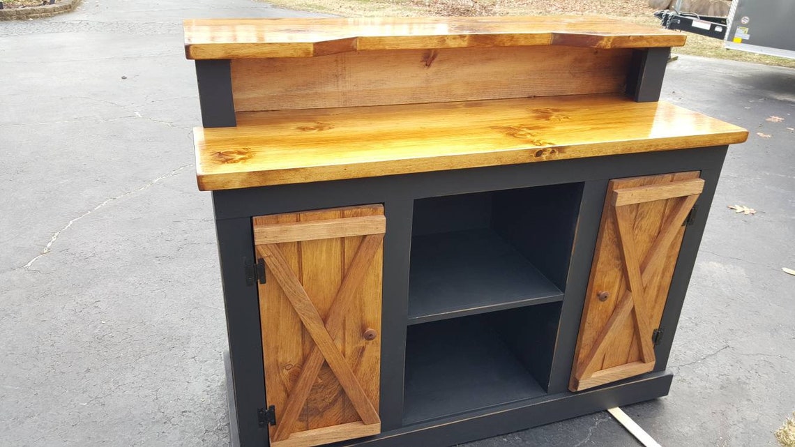 Coffee Bar Kitchen Island Bar Man Cave Bar Bar Furniture Etsy