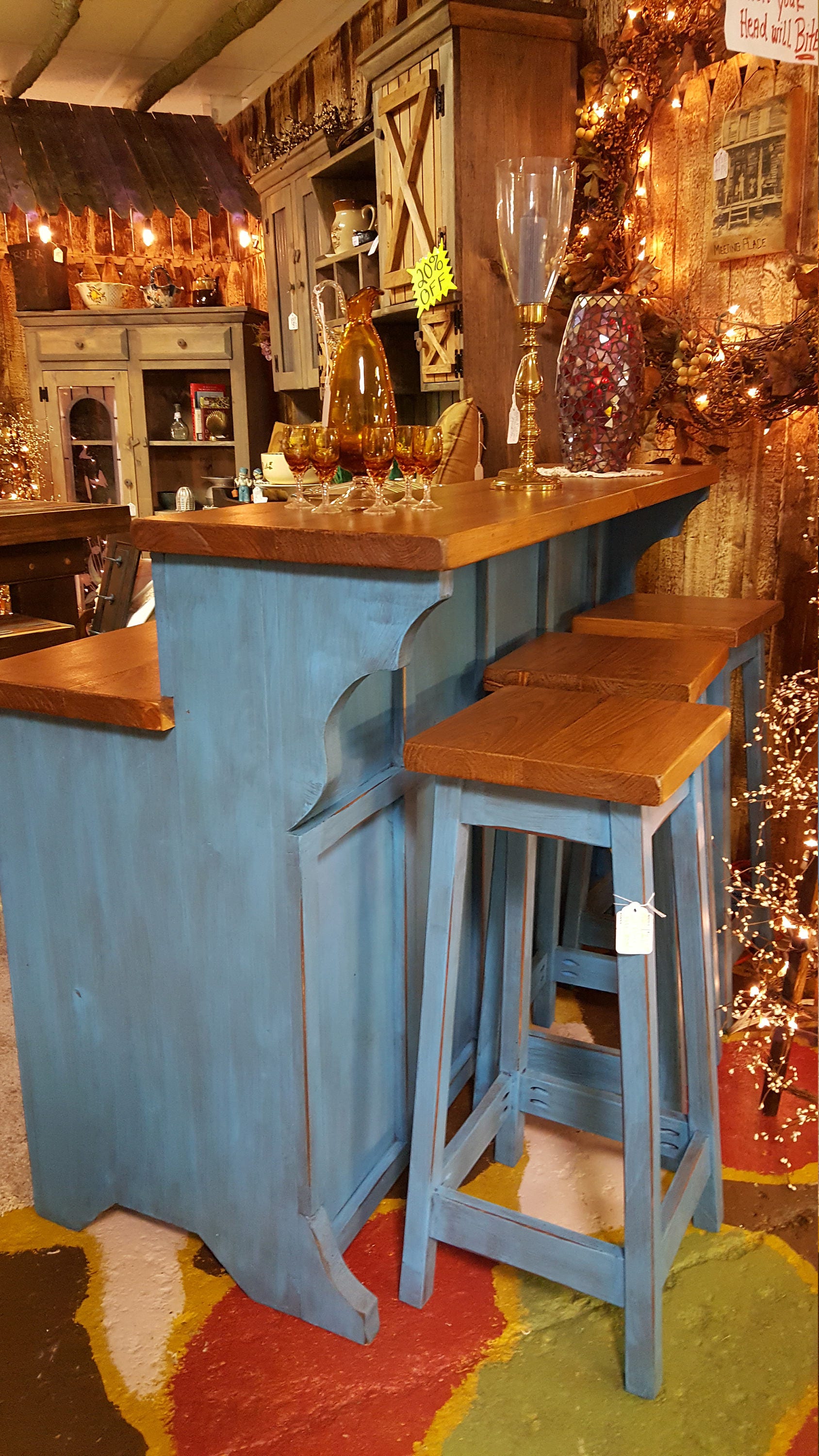 Coffee Bar Kitchen Island Bar Man Cave Bar Bar Furniture Etsy