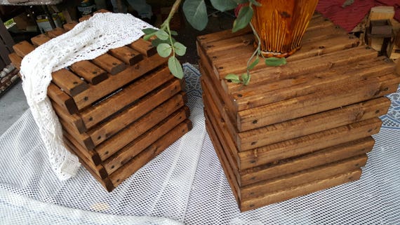 Wooden box 12x12x12 Clearance