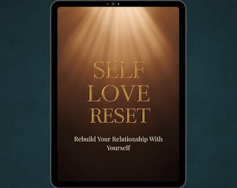 Self-Love Workbook and Journal Bundle | 30-Day Digital Guide and PDF Journal for Confidence and Personal Growth