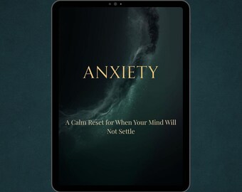 Nachtangst-resetkit voor te veel nadenken, snelle gedachten, slapeloze nachten, kalmerende hulpmiddelen voor angst voor het slapengaan en onmiddellijke verlichting