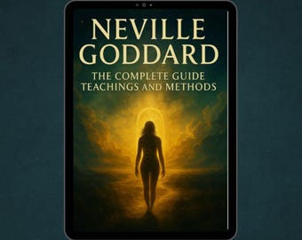 Neville Goddard Guide - Digital Law of Assumption Book - Manifestation and Conscious Creation - Spiritual Mindset eBook PDF