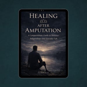 Libro electrónico sobre recuperación de amputados - Guía de apoyo para la pérdida de extremidades - Ayuda para el ajuste de prótesis - Independencia y confianza - Afrontamiento del dolor y la fatiga