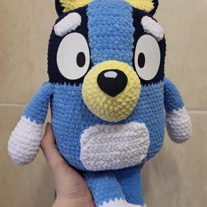 Crochet blue heeler pup, made to order