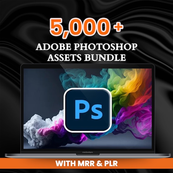 5,000+ Adobe Photoshop Bundle Assets (MRR + PLR)