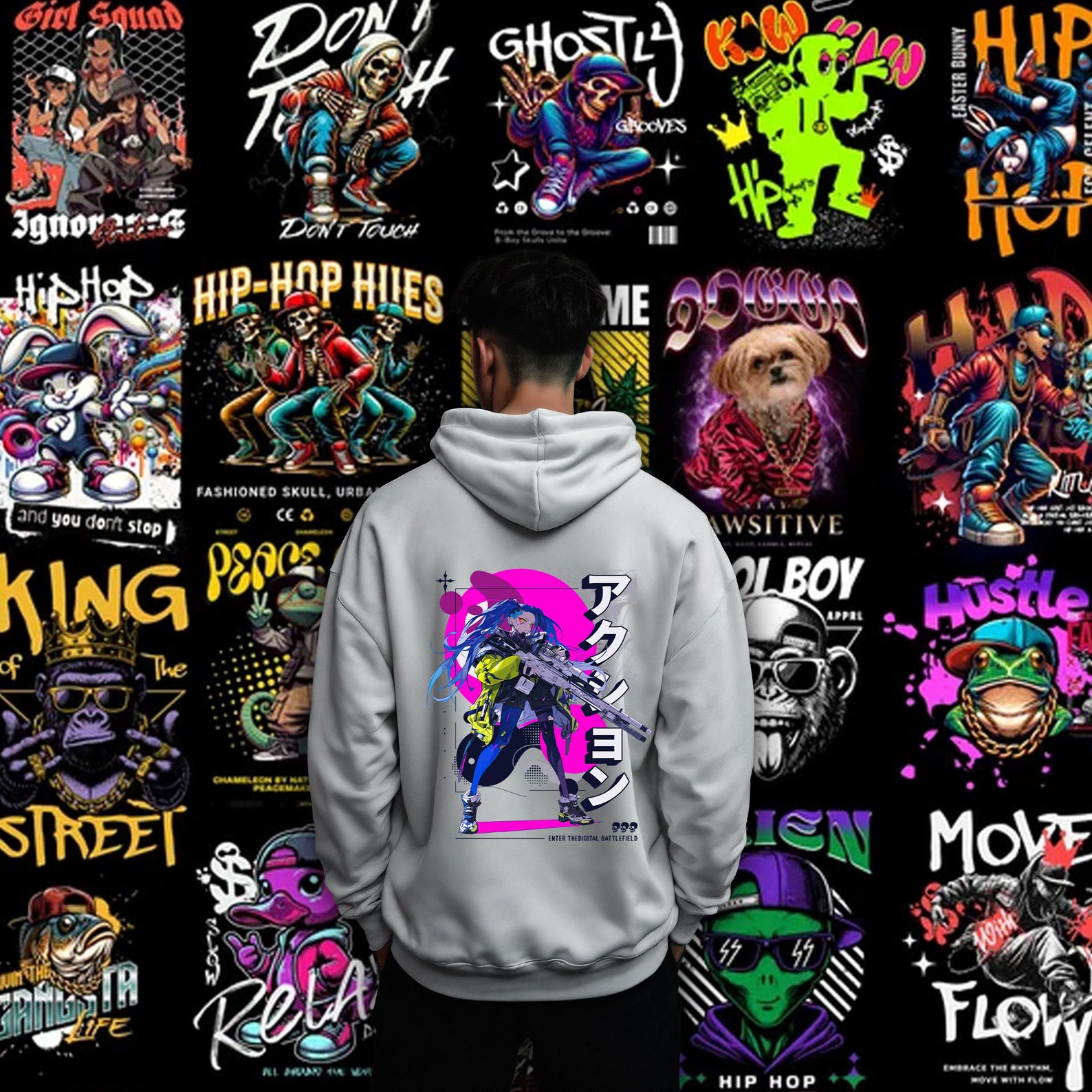 Streetwear Bundle PNG, 5000+ Designs With MRR for Apparel and POD - Etsy