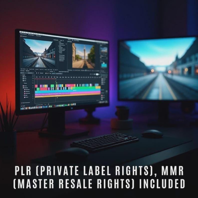 Premiere Pro Assets: 10,000+ Mega Bundle with Master Resell Rights | Transitions Effects LUTs Titles Templates for Video Editing Creators