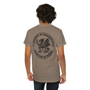 France Para SAS 1st Marine Infantry Parachute Regiment Special Forces - Military Army Veteran Gift, Airborne Infantry Tee, Patriotic image 6