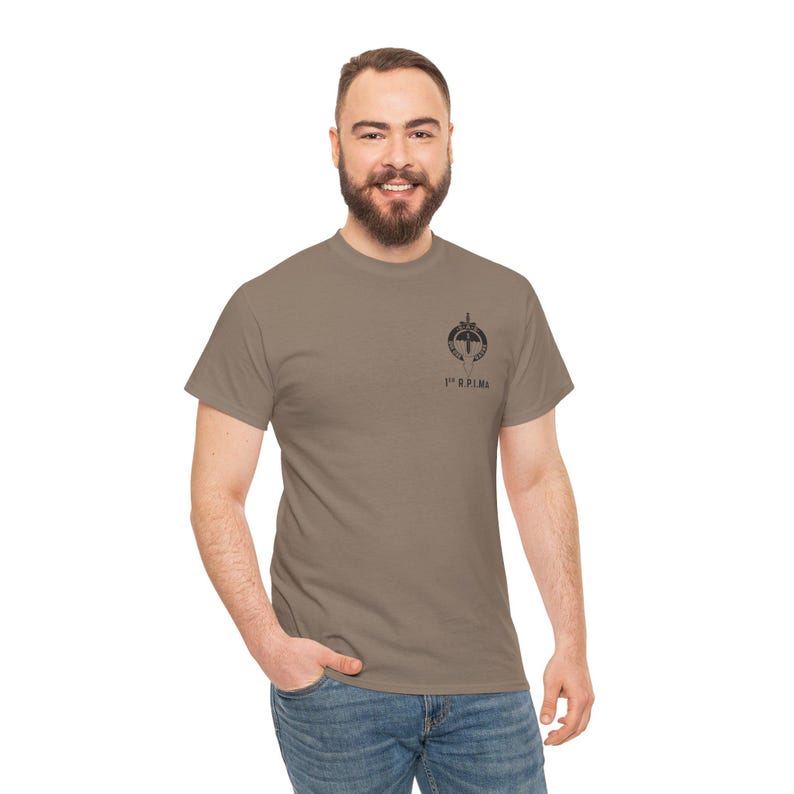 France Para SAS 1st Marine Infantry Parachute Regiment Special Forces - Military Army Veteran Gift, Airborne Infantry Tee, Patriotic image 5
