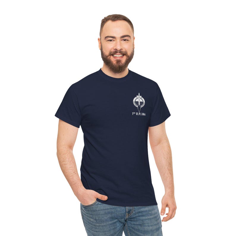 France Para SAS 1st Marine Infantry Parachute Regiment Special Forces - Military Army Veteran Gift, Airborne Infantry Tee, Patriotic image 9