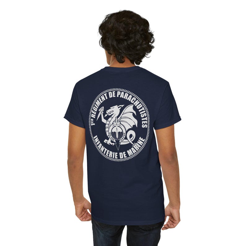 France Para SAS 1st Marine Infantry Parachute Regiment Special Forces - Military Army Veteran Gift, Airborne Infantry Tee, Patriotic image 10