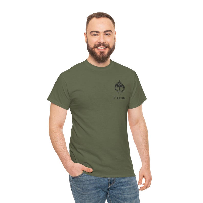 France Para SAS 1st Marine Infantry Parachute Regiment Special Forces - Military Army Veteran Gift, Airborne Infantry Tee, Patriotic image 7