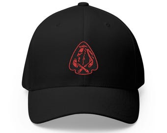 Navy SEALS DEVGRU TACDEVRON Red Squadron Flexfit Cap (Embroidery)
