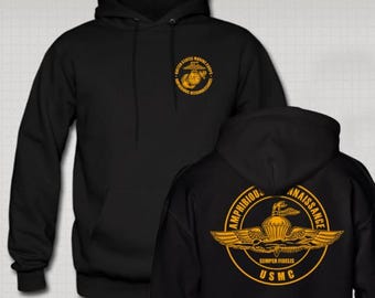NEW USMC - Amphibious Reconnaissance Hoodie Sweatshirt