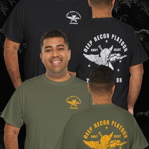 New 2ND Recon BN, Deep Recon Platoon T-Shirt