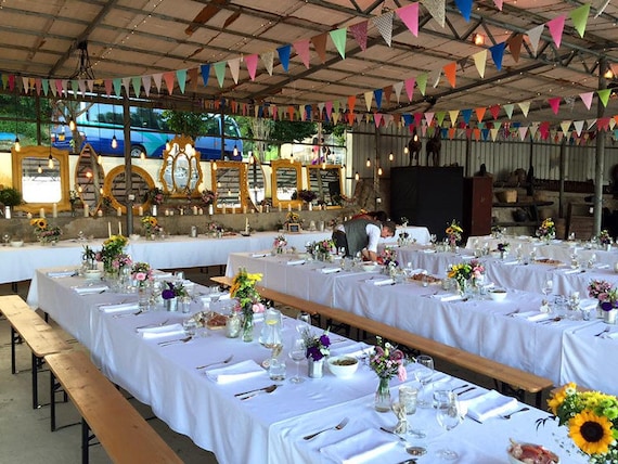 Fabric Bunting Banners Eco Friendly Hippie Garland Flags Spring