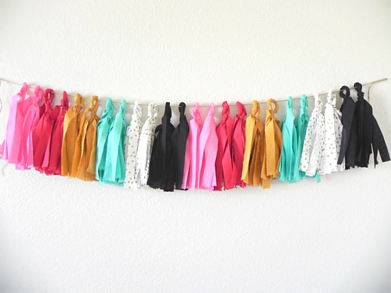 cloth tassel garland