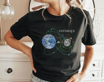 Artemis II Moon Mission NASA Space Program Fan Shirt