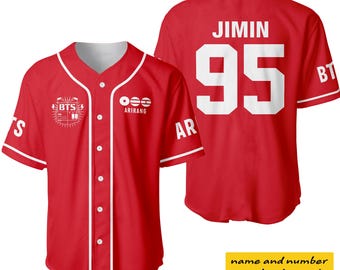 Custom BTS Members Baseball Jersey, BTS World Tour 2026 Merch Shirt, Bangtan Comeback 2026, Kpop Gift for Army, Football Game Day Outfit