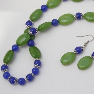 Green and Blue Necklace