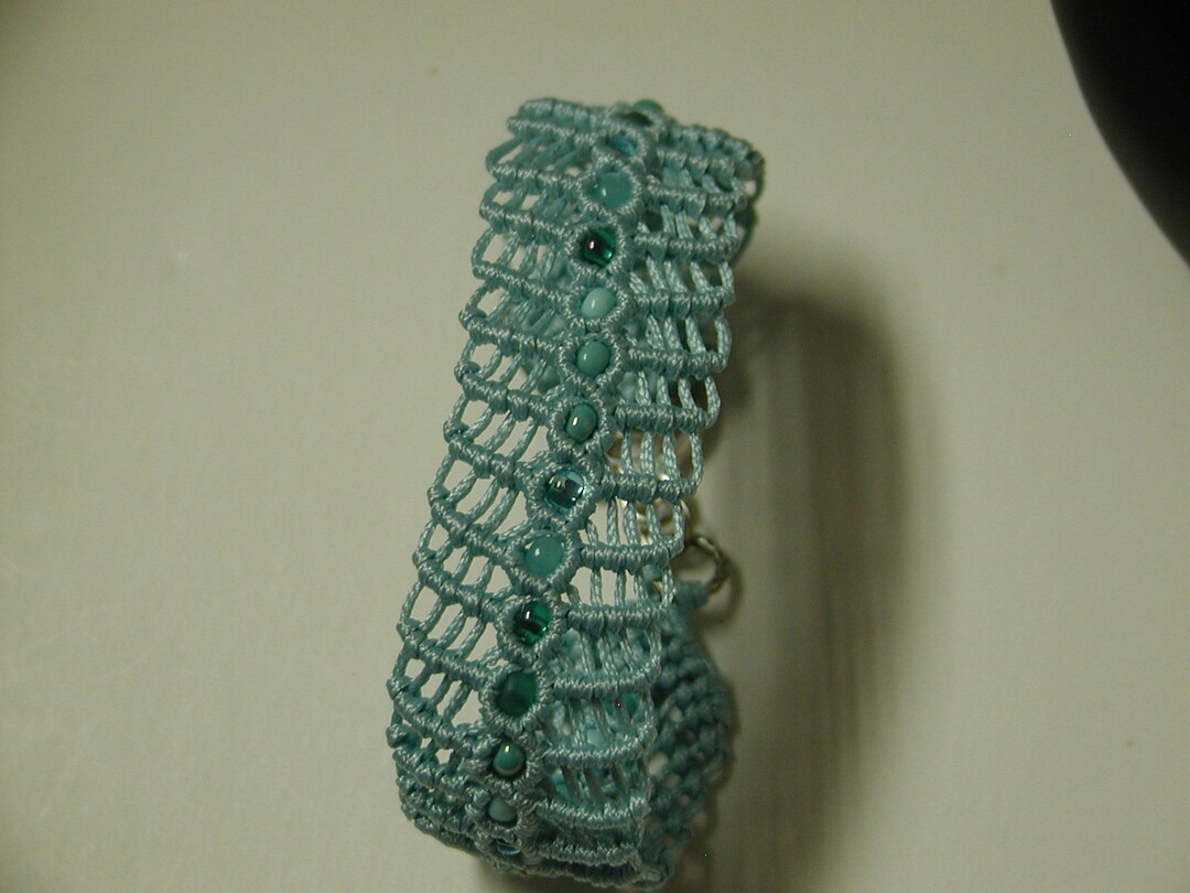 Macrame Bracelet Fishbone - Etsy