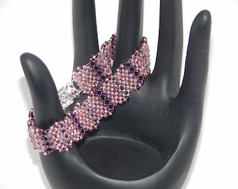 Bracelet Pink and purple
