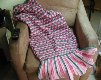 Mermaid Afghan Blanket