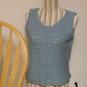 Ärmelloser Tank Top gehächt