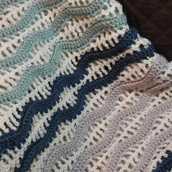 Afghan, Fishbone Design