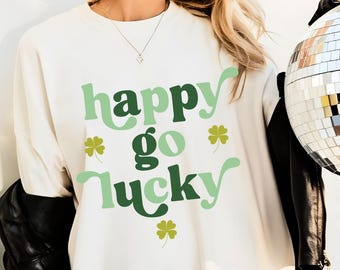 Trébol de la suerte SVG PNG: Diseño del Día de San Patricio (Descarga digital)