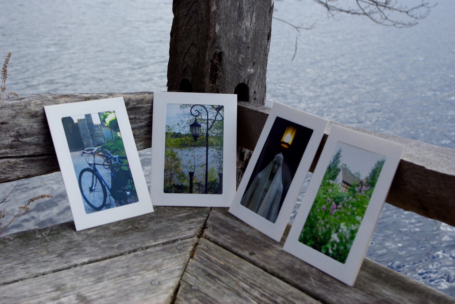 4 Photo Cards of Wellesley College with blank interiors Etsy