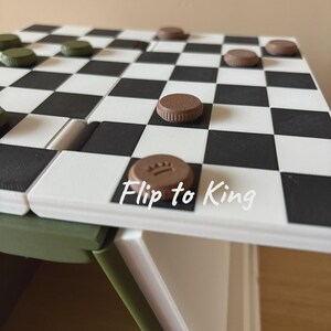 PlayBook’d Checkers Book Game | Magnetic Checkers Set | Unique Board Game Gift | Book Lover Gift | Classic Strategy Game image 5
