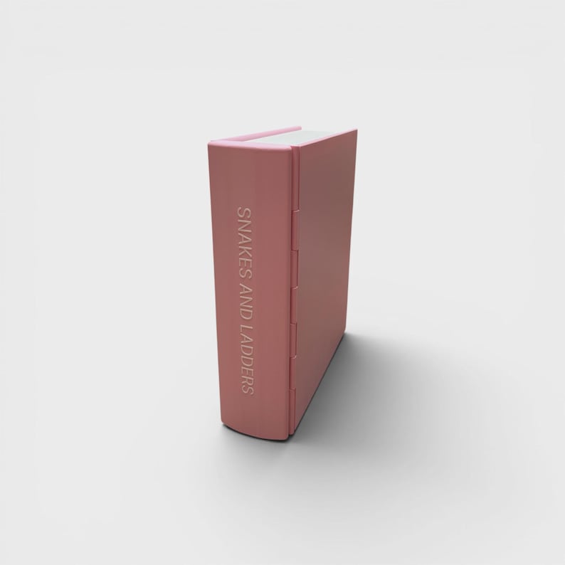 Playbook'd Snakes and Ladders Book Game, Hidden Board Game, Unique Gift, Book Lover Gift, Family Game Night, Kids Game, Travel Game 画像 11