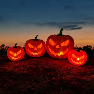 Halloween pumpkin, Lighted halloween pumpkin, Pumpkin candle, Pumpkin, Lighted halloween decor, Halloween decor for home
